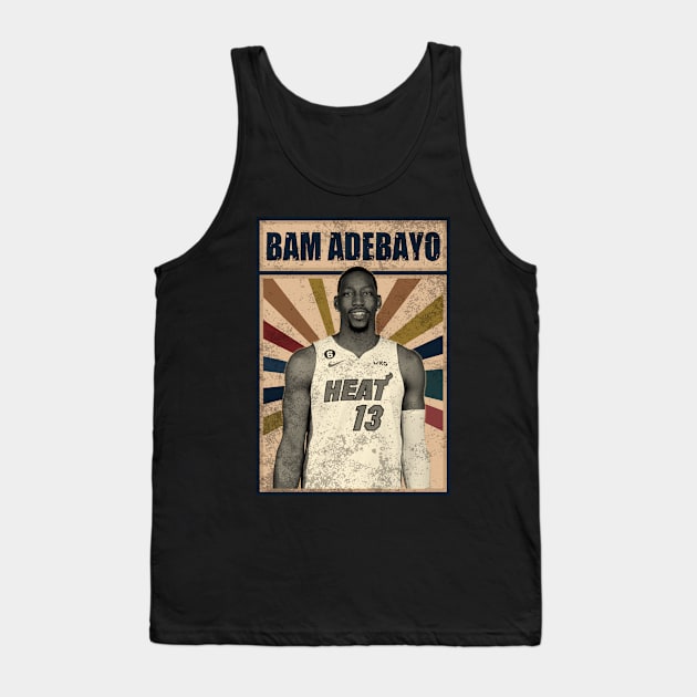 Miami Heat Bam Adebayo Tank Top by RobinaultCoils